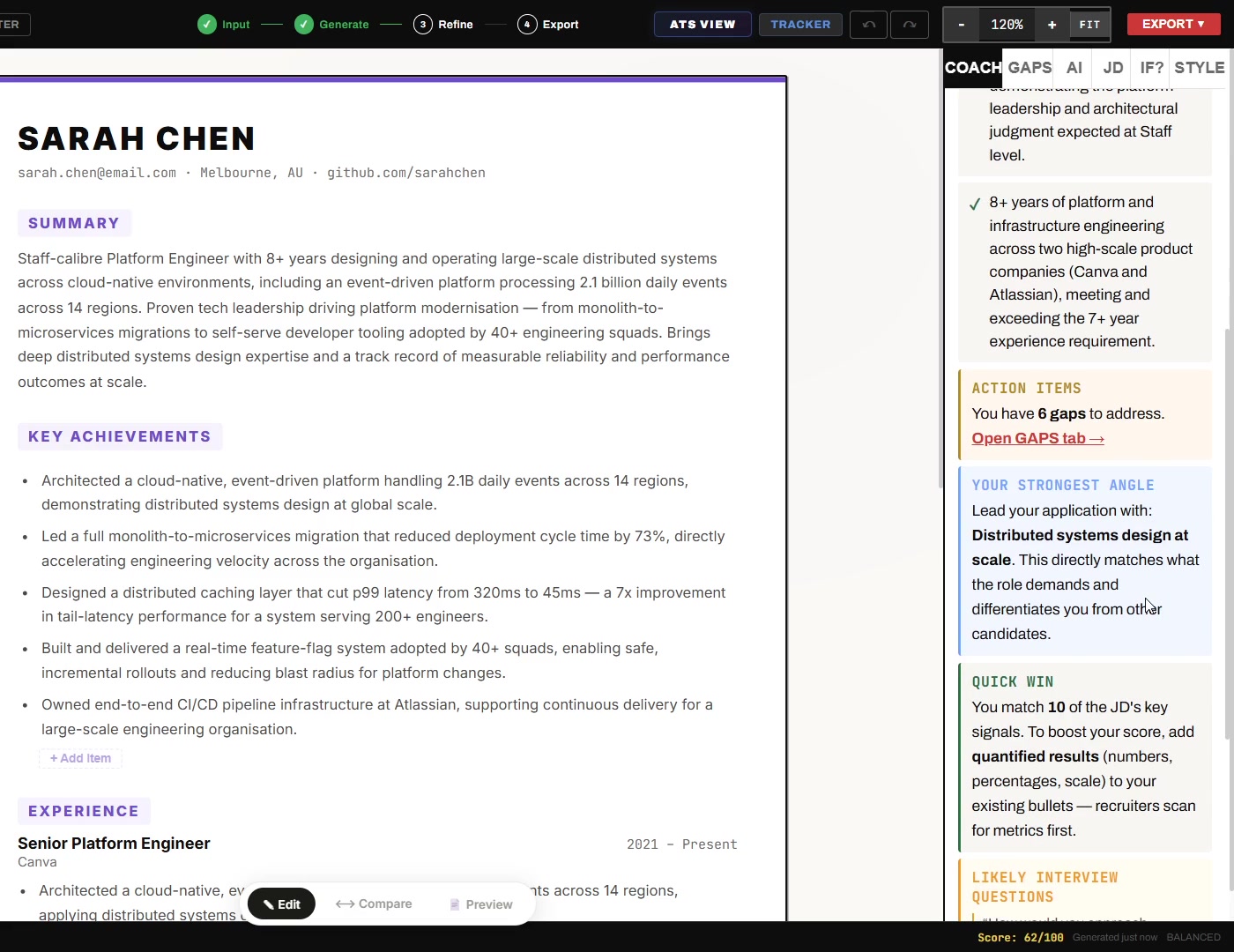 AI Workspace cycling through all tools